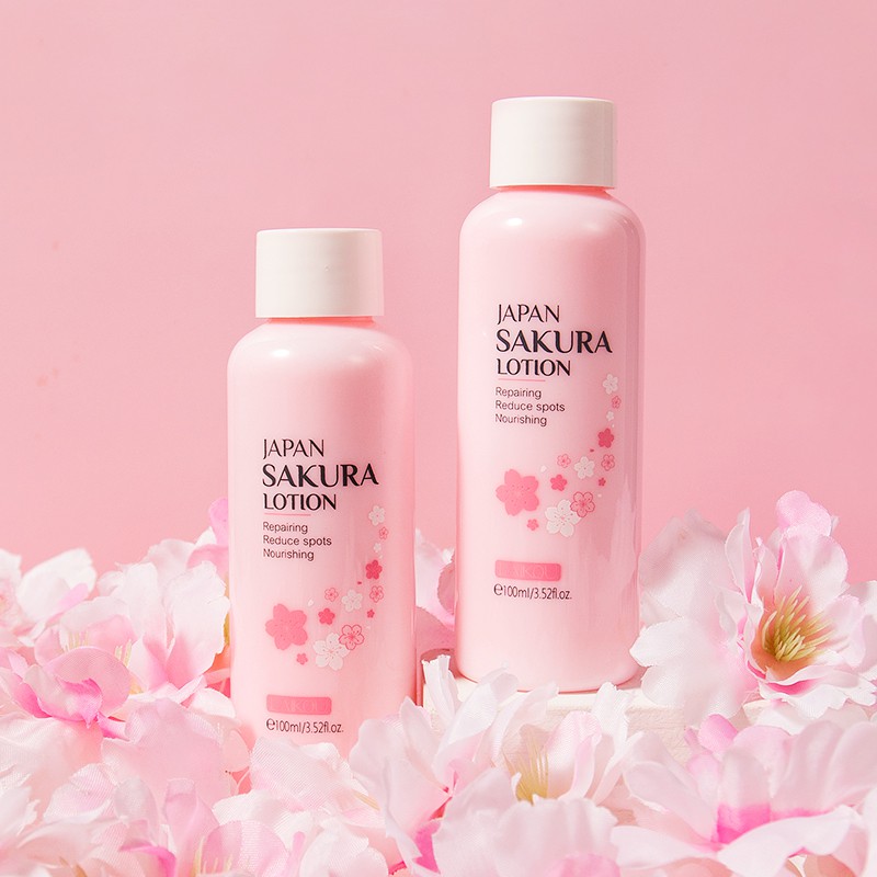 Laikou Japan Sakura Lotion - 100 ml