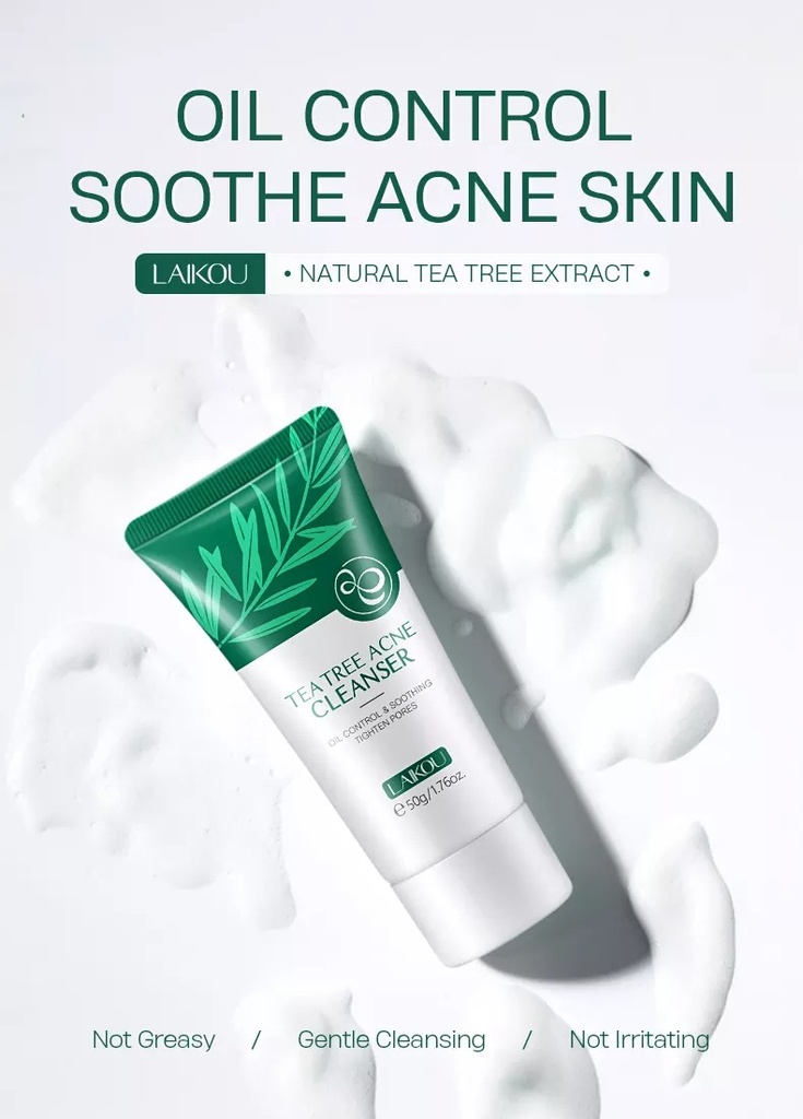 Laikou Tea Tree ACNE Cleanser - 50 g