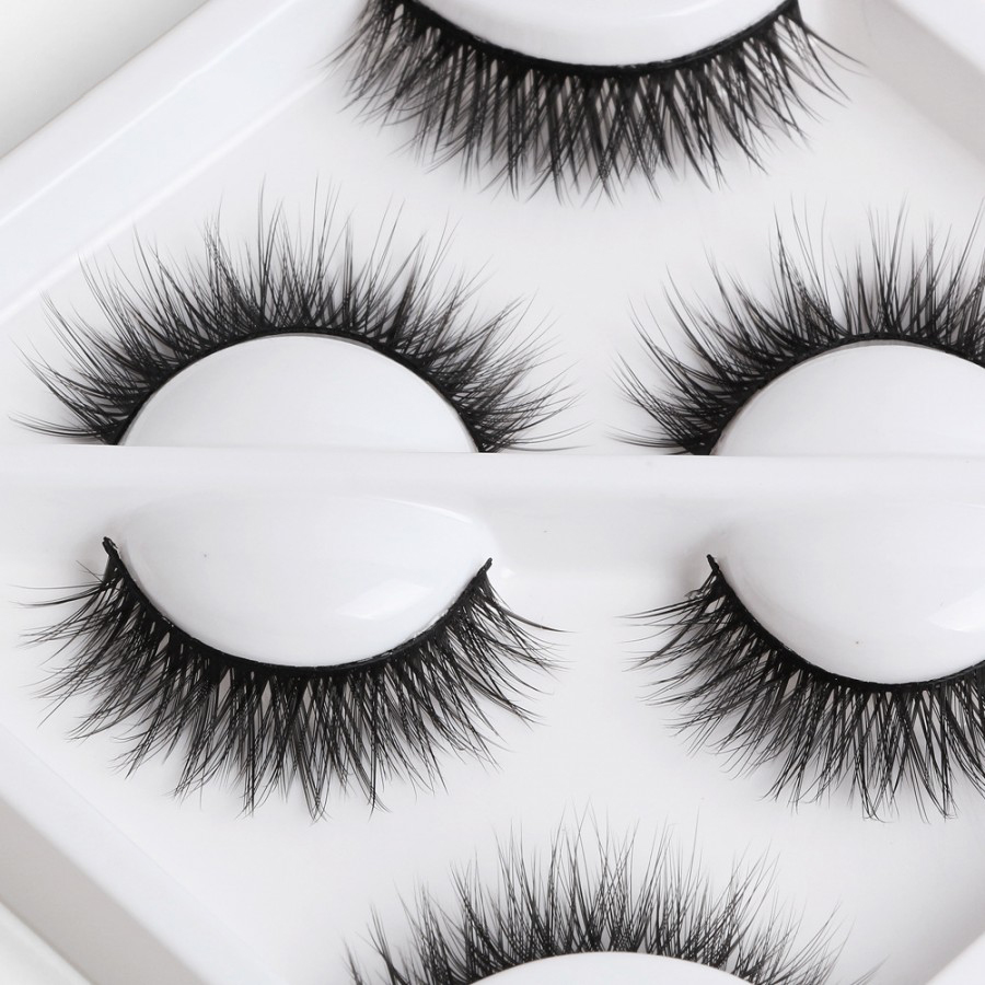 MAANGE 3 Pair 3D Eyelashes – Y3A01