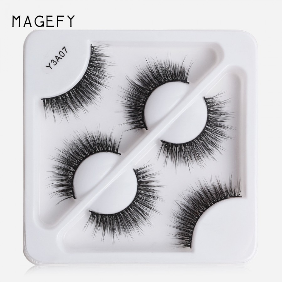 MAANGE 3 Pair 3D Eyelashes – Y3A07