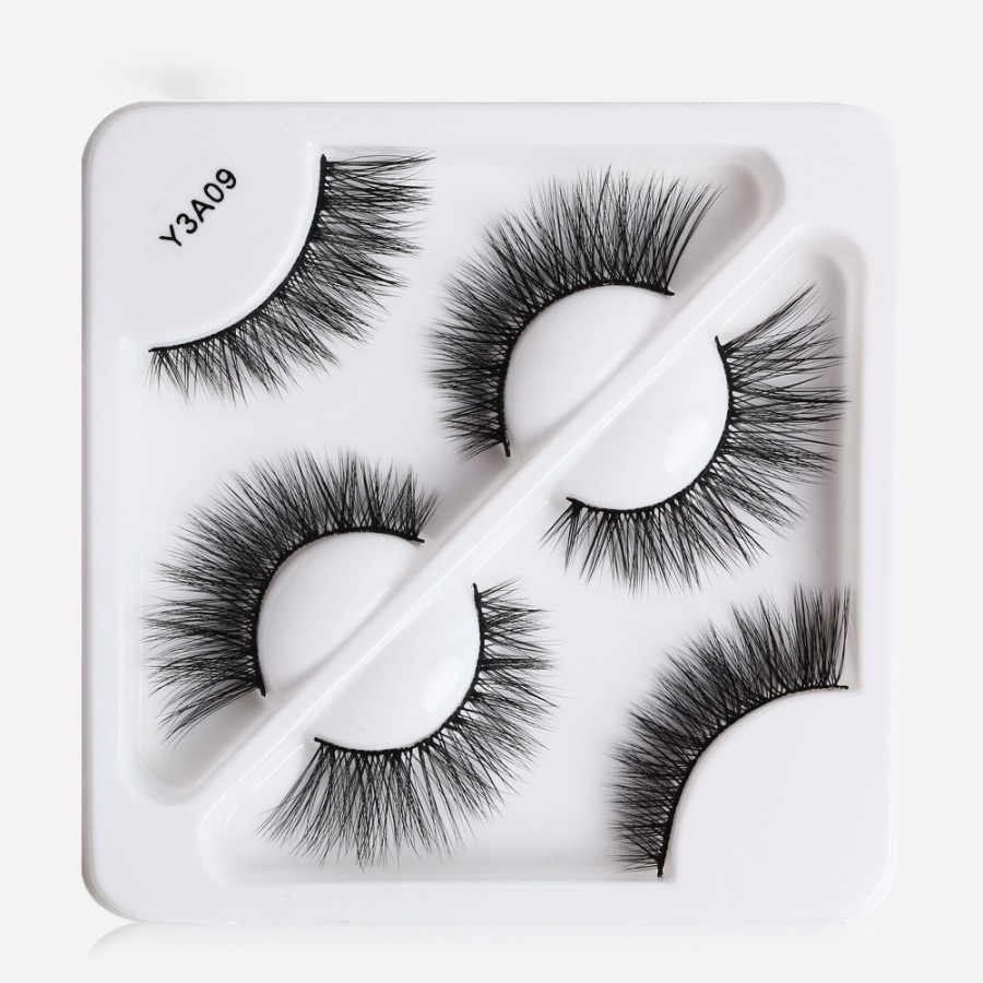 MAANGE 3 Pair 3D Eyelashes – Y3A09