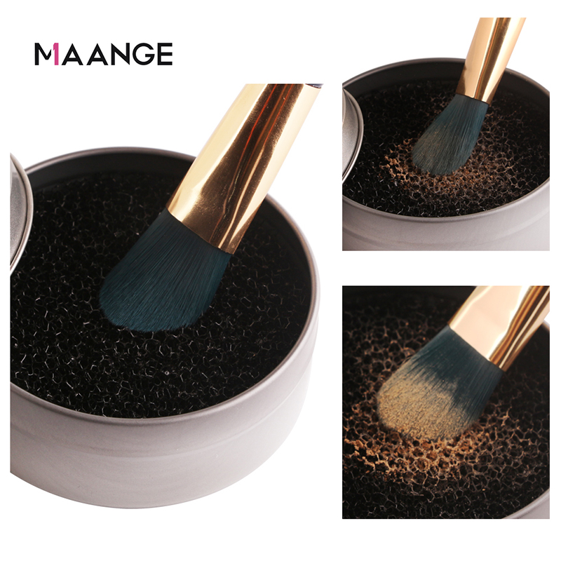 Maange Makeup Brush Cleaner Sponge Remover