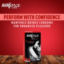 Manforce Wild Condom 3 In1 Strawberry Flavour (10 Pcs Pack)