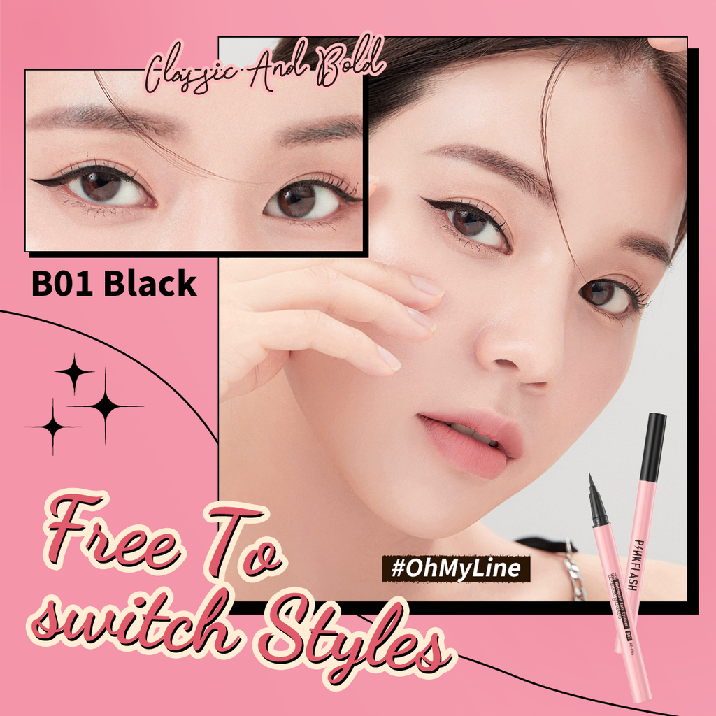 PFE01 - PINKFLASH Waterproof Easy Eyeliner