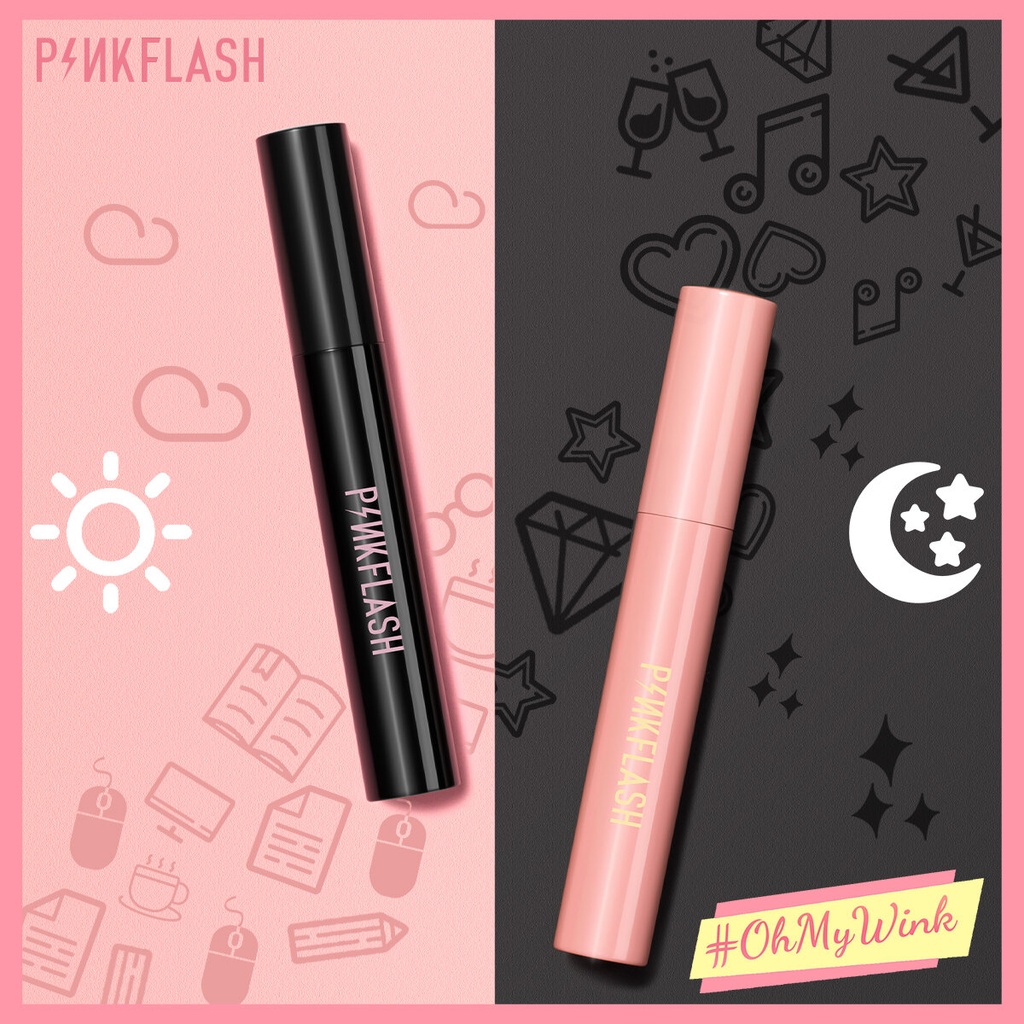 PFE08 - PINKFLASH Waterproof Night Mascara (7ml)