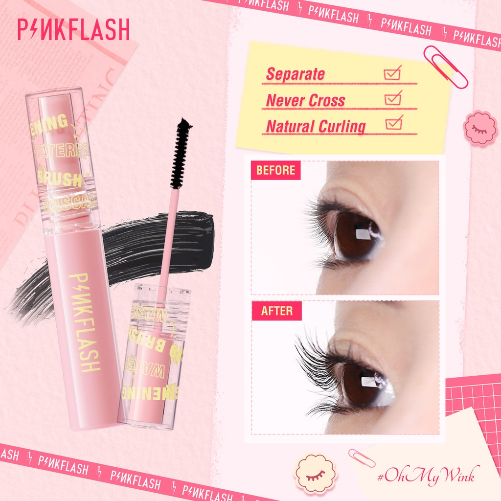 PFE10 - PINKFLASH Lengthening Waterproof Micro Brush Mascara