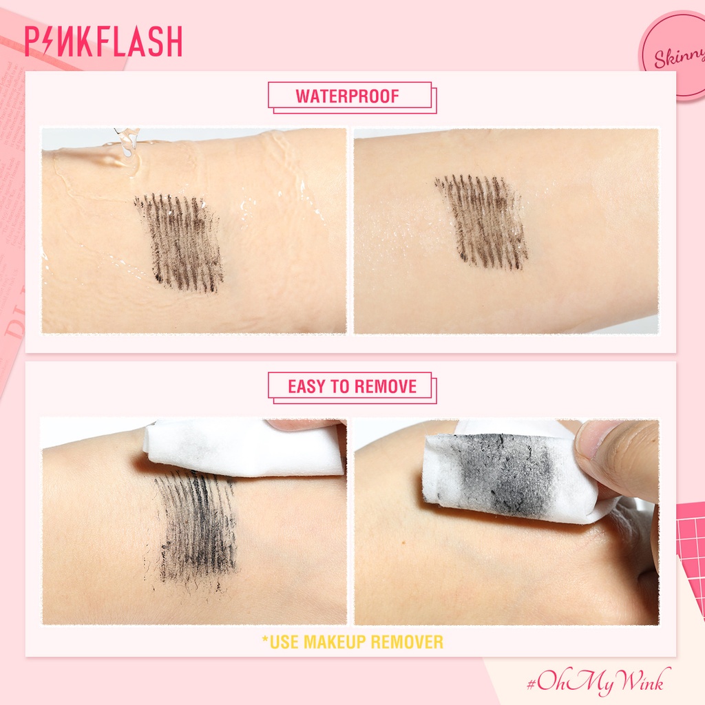 PFE10 - PINKFLASH Lengthening Waterproof Micro Brush Mascara