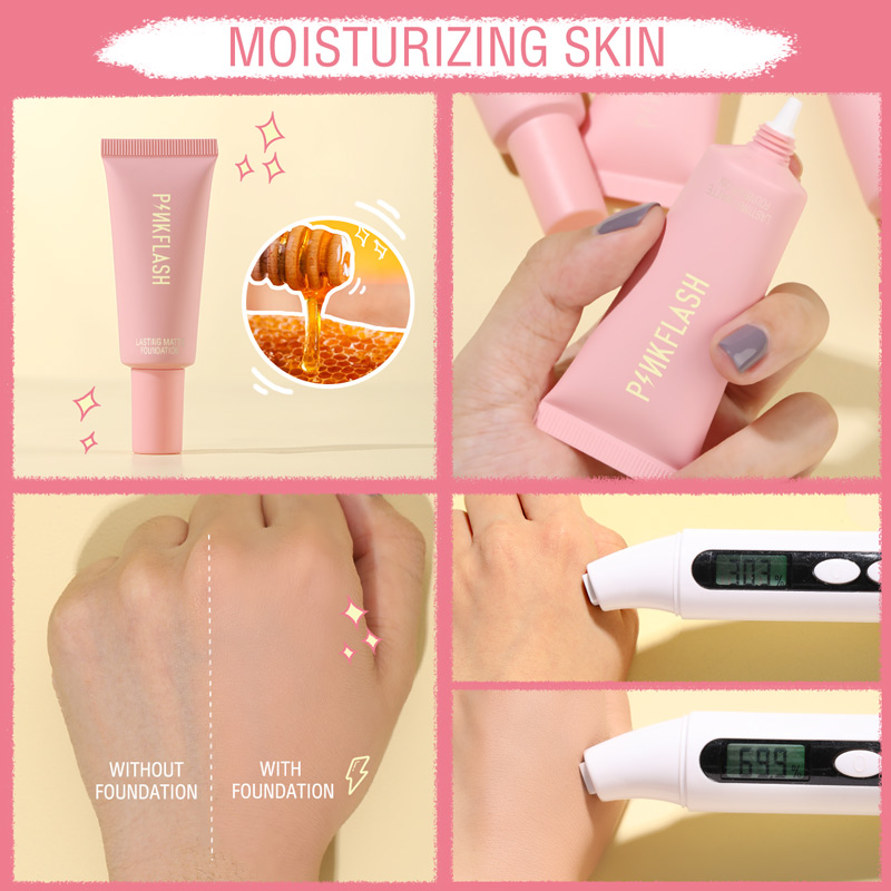 PFF03 - PINKFLASH Lasting Matte Foundation