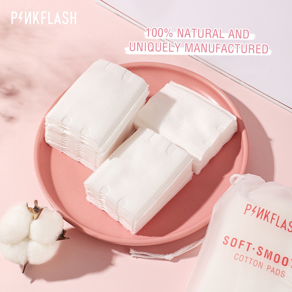 PFT03 - PINKFLASH Makeup Removal Cotton Pad (40pcs)