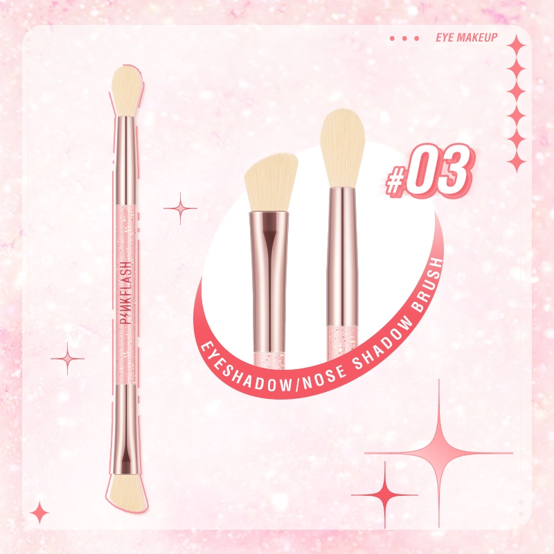 PFT04 - Pinkflash Double Nose Shadow Eyeshadow Brush