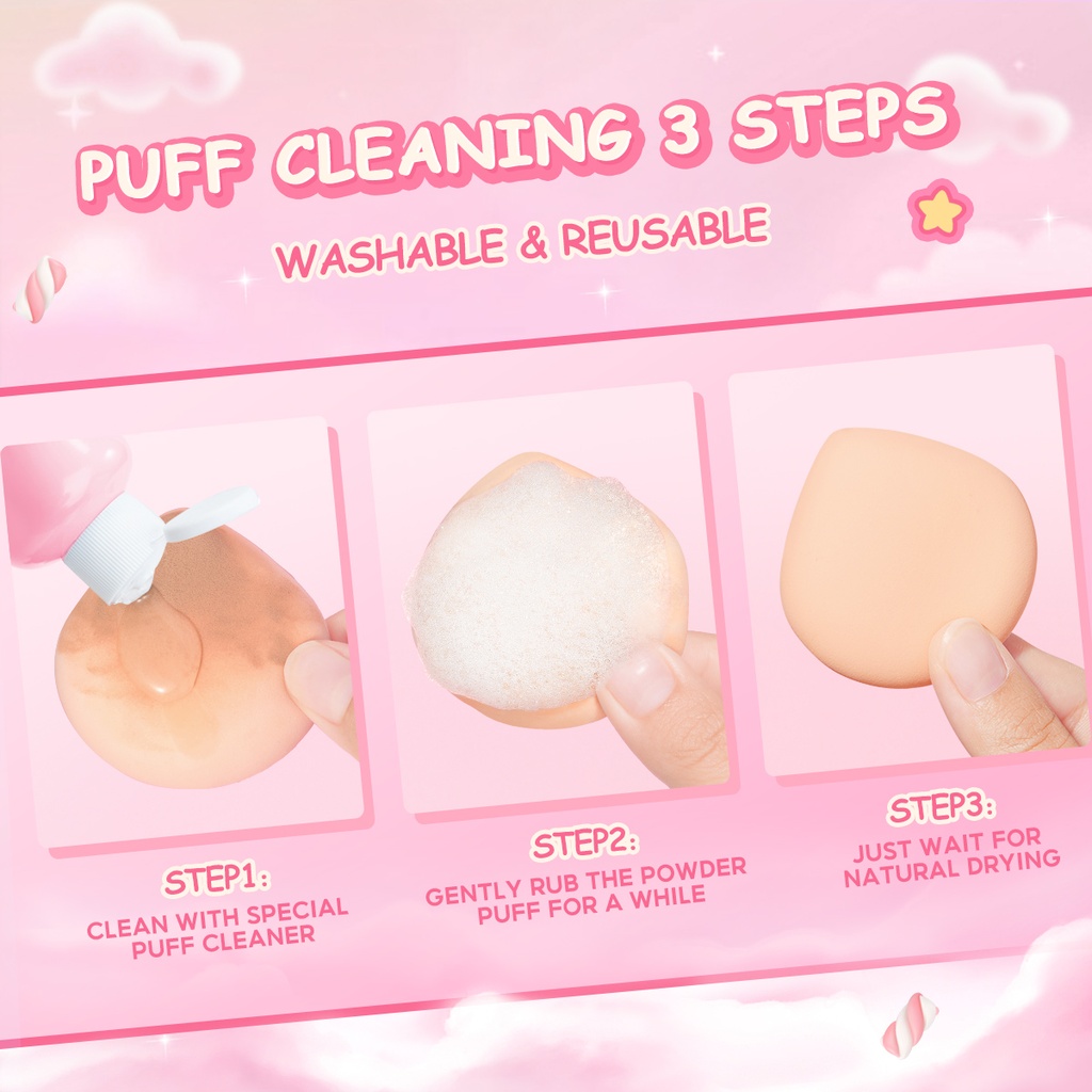 PFT11 - PINKFLASH Tear-Drop Makeup Puff