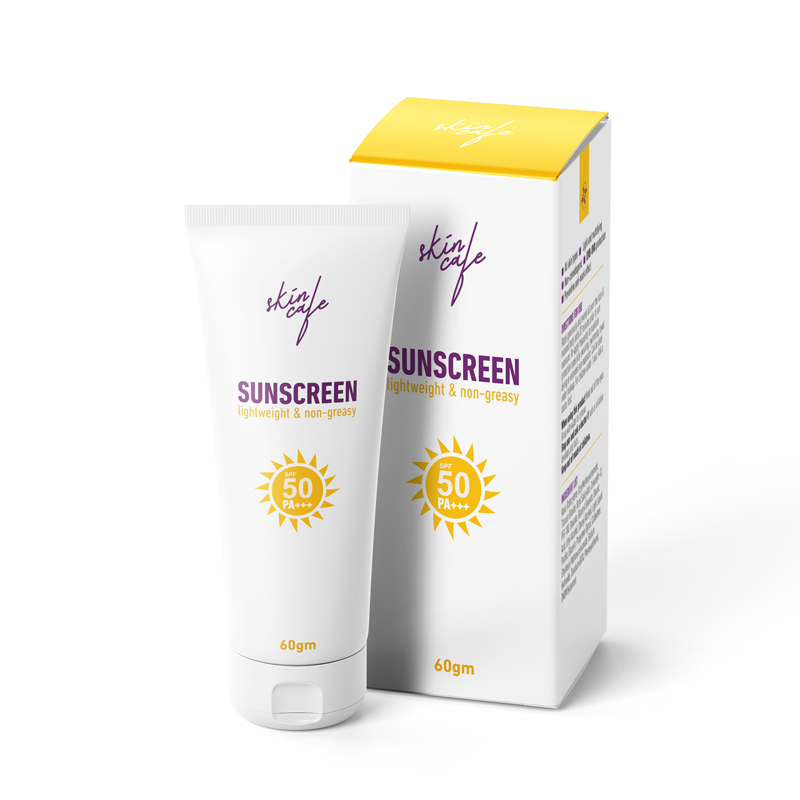 Skin Cafe Sunscreen SPF 50 PA+++ Lightweight & Non-Greasy