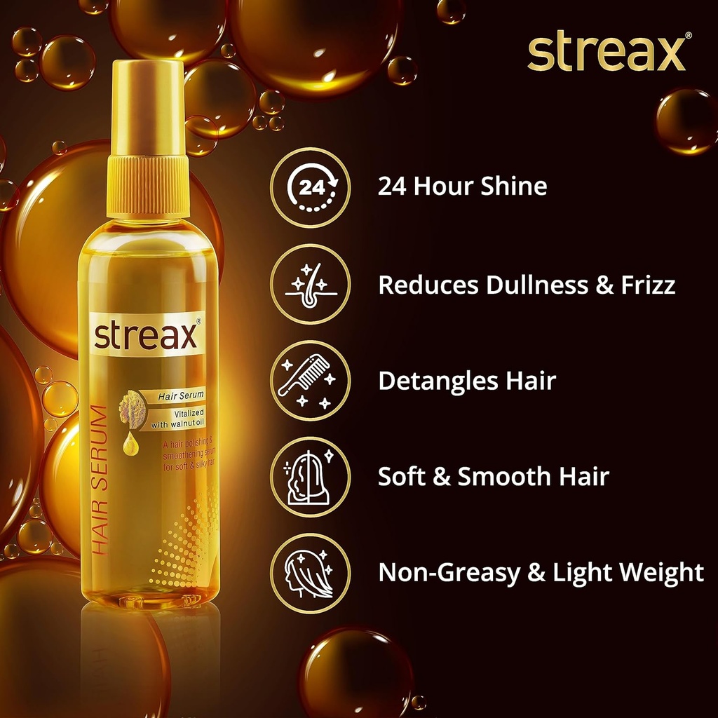 Streax Walnut Hair Serum - 45 ml