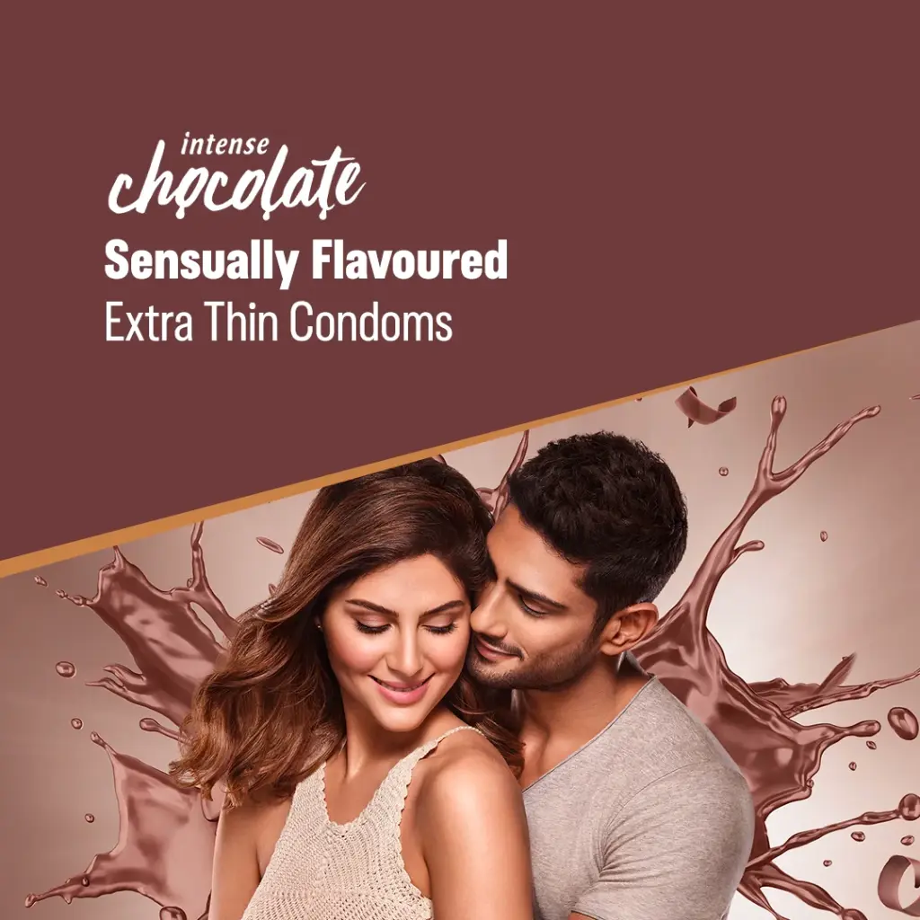 Durex Extra Thin Chocolate Flavoured Condoms- (10 Pcs Pack)