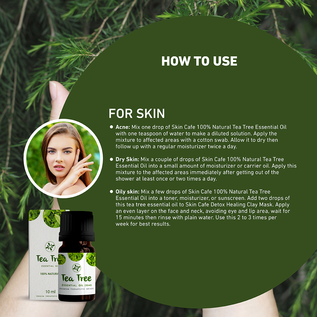 Skin Cafe Tea Tree Essential Oil