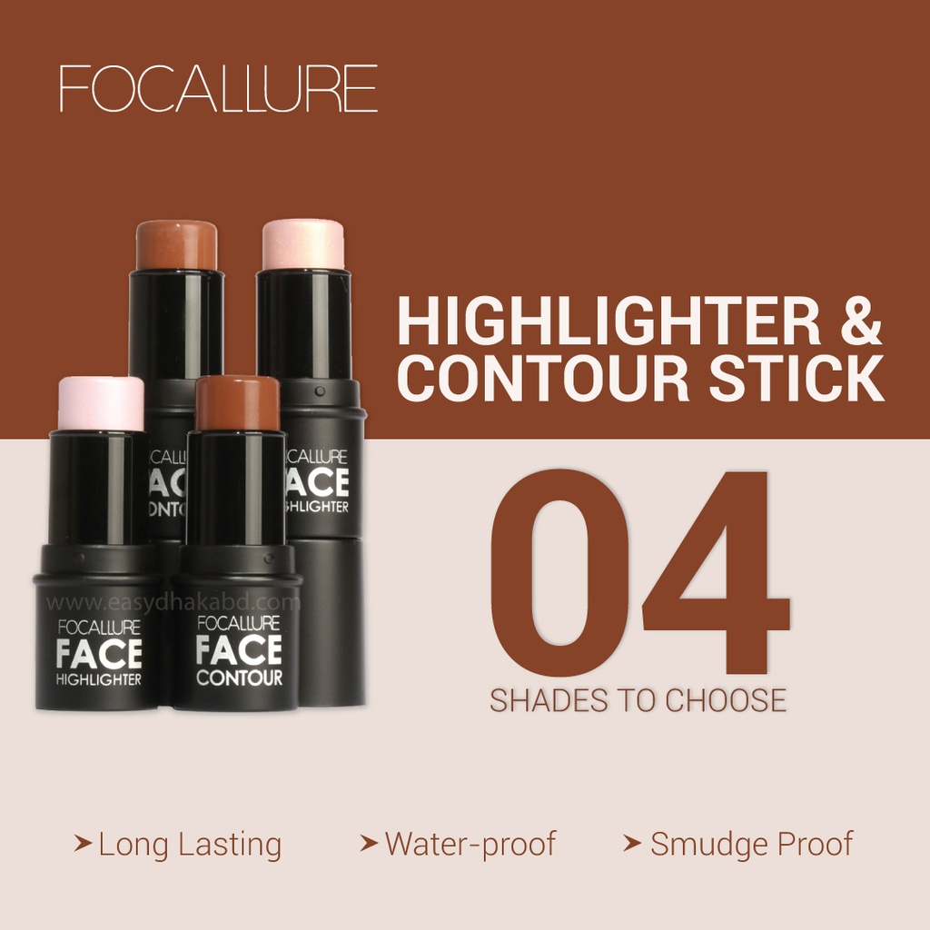 FA01 - Focallure Face Highlighter & Contour Stick - 6g