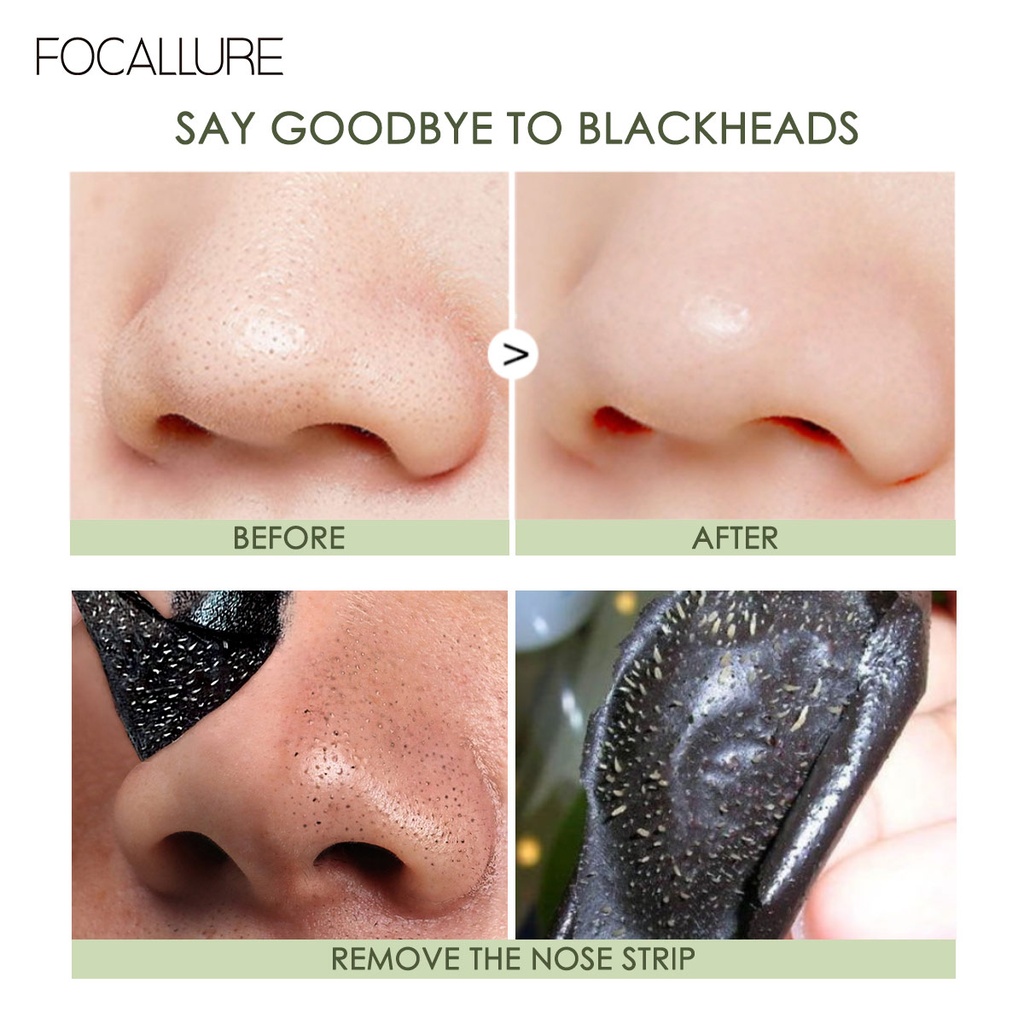 FA171 - Focallure Black Head Remover Pore Strips - 5pcs