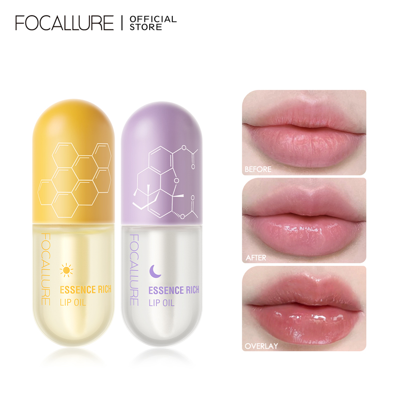 FA330 - Focallure Essence Rich Lip Oil Kit - 2x4ml