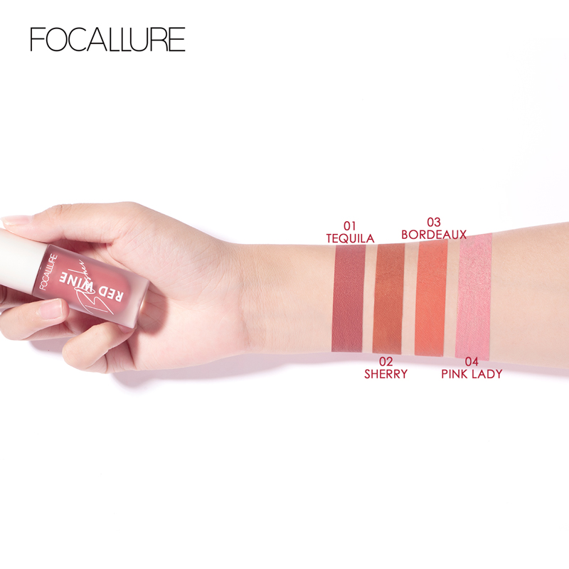 FA89 - Focallure Hangover RED WINE Blusher - 5g