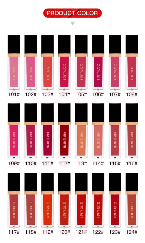 Beauty Glazed Matte Liquid Lipstick