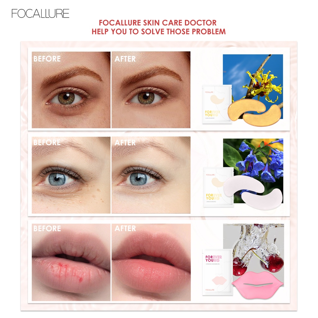 FASC01 - Focallure Collagen Crystal Hydra Gel Eye Mask