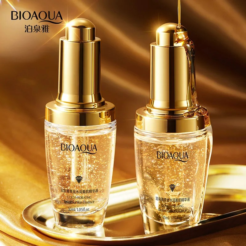 BioAqua 24K Gold Skin Care Facial Serum - 30 ml