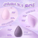 IRT02 - Ireneda Flawless Face Makeup Sponge (PP02 Lilac)