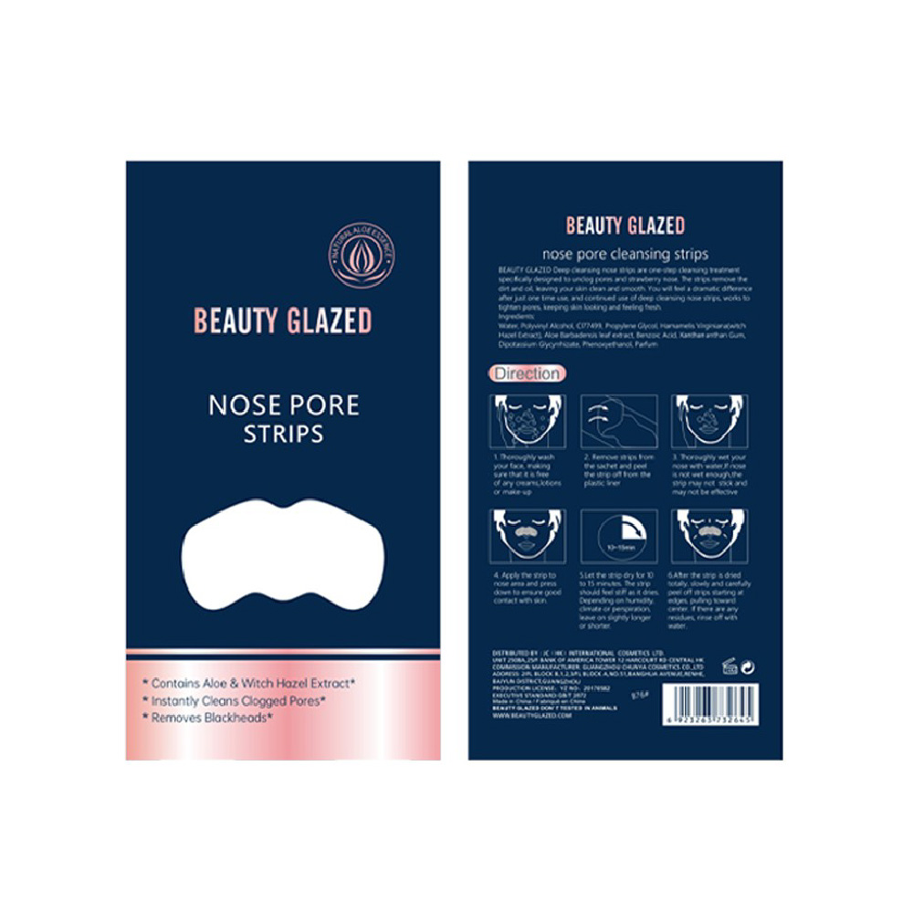 Beauty Glazed Nose Pore Strips