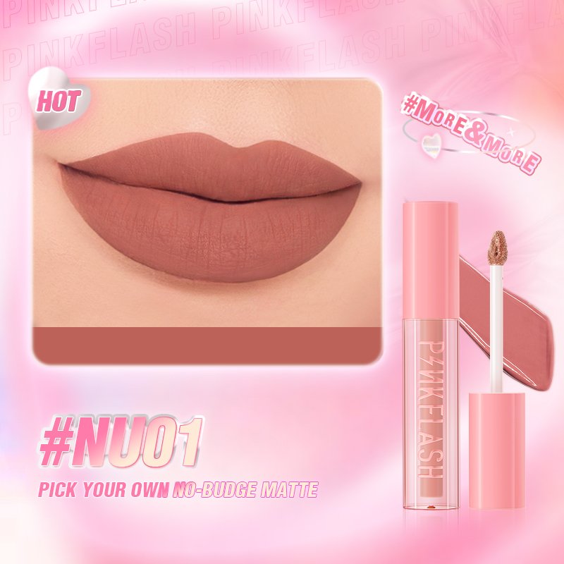 PINKFLASH Transferproof Liquid Matte Lipstick (PF-L07)