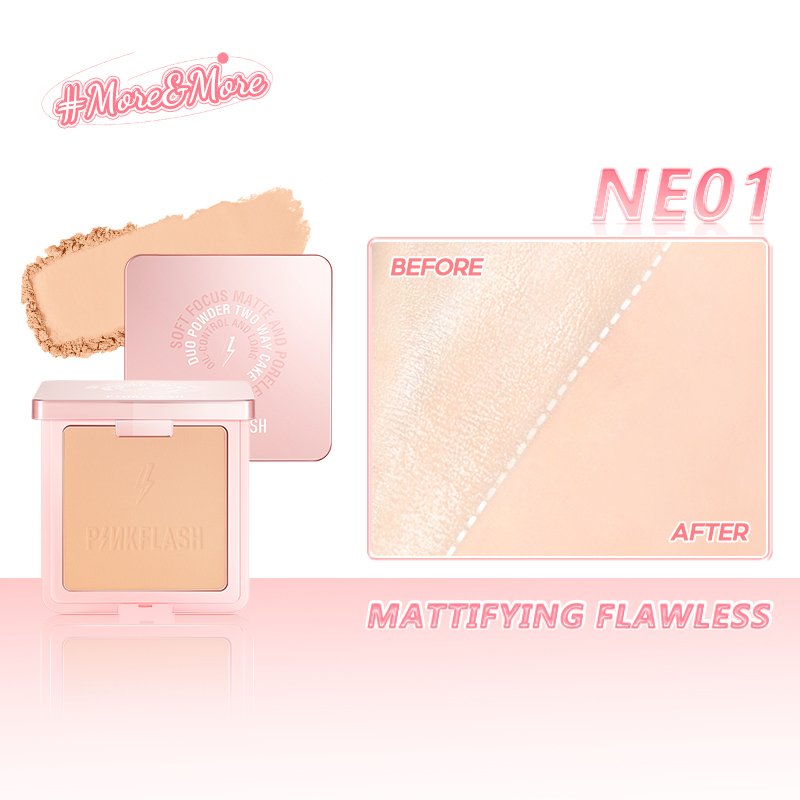 PINKFLASH Matte & Poreless Pressed Powder (PF-F17)