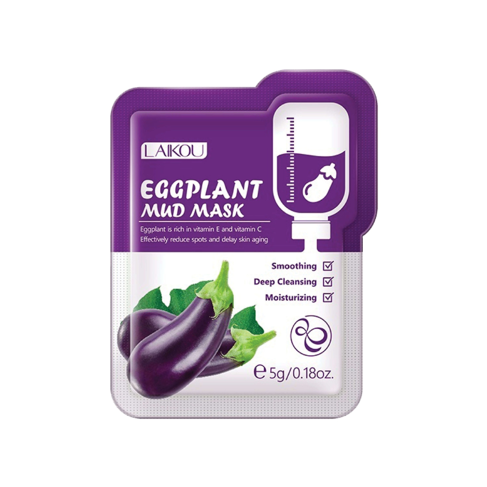 Laikou Eggplant Mud Mask: 01 Pcs