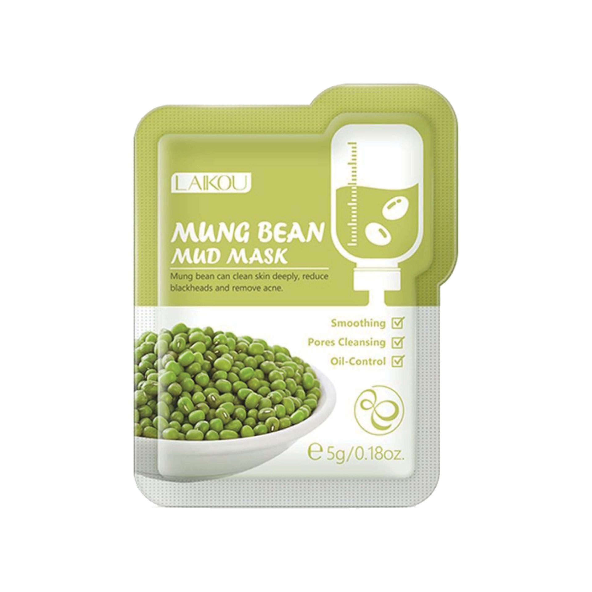 Mung Bean Mud Mask: 06 Pcs