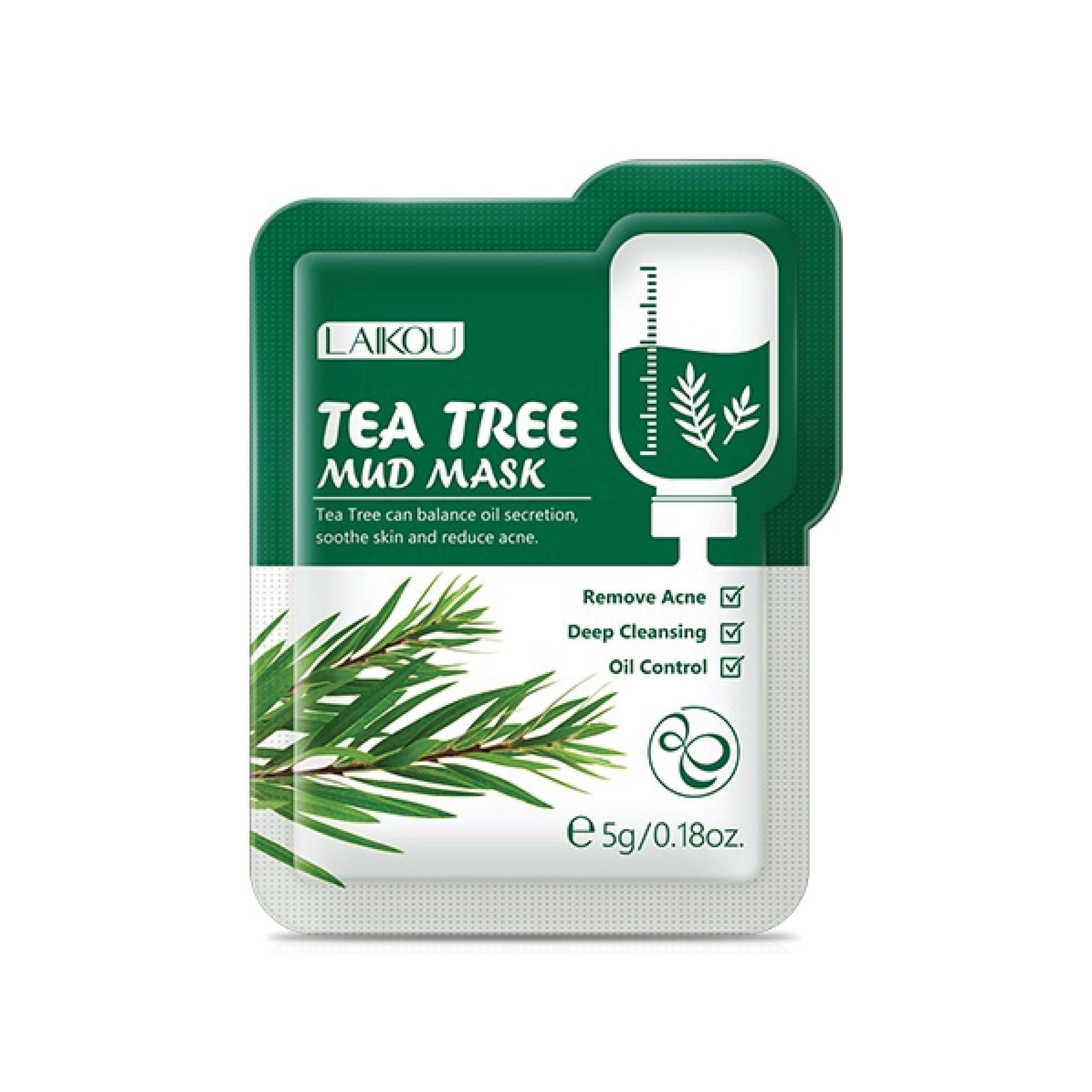 Tea Tree Mud Mask: 12 Pcs